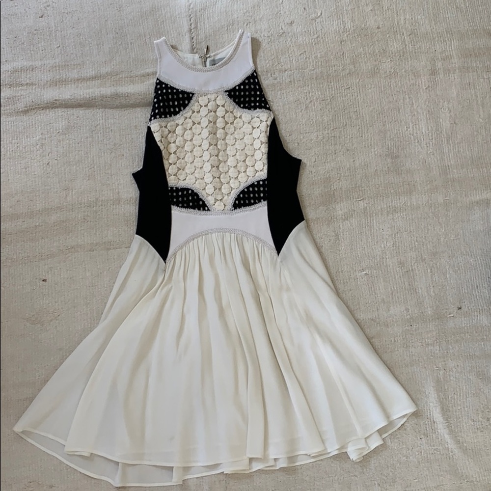 BLESSED ARE THE MEEK flowy boho mini dress